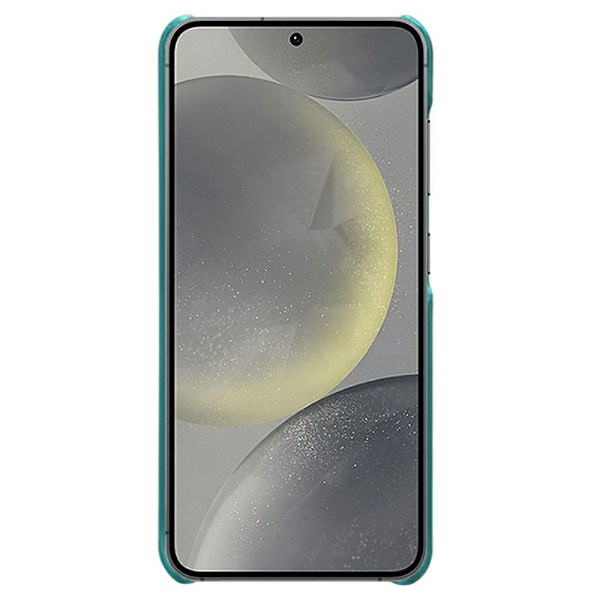 Samsung Galaxy S25 KSQ Pu-nahkapäällysteinen kuori kova kotelo Green