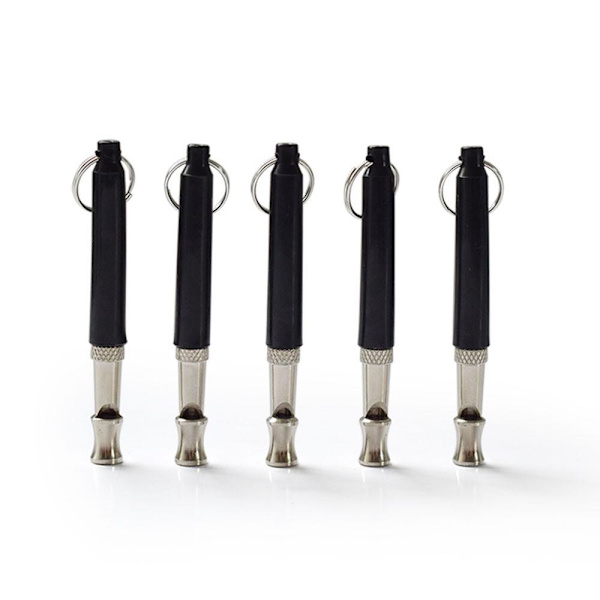 Professional WhistCall Dog Ultra-sonic Whistle for Bark Control and Obedience Black