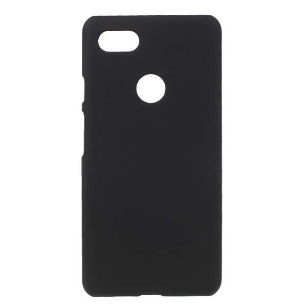 Rubberized Hard Plastic Kansi - Google Pixel 3 XL - Musta Black