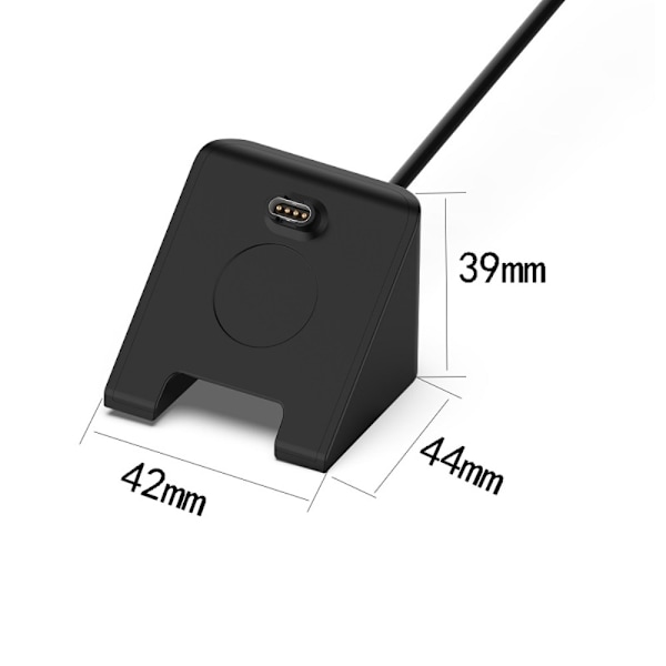 Laddare Docka för Garmin Venu 3 Venu 3S Instinct 2X Vivoactiv 5 Svart