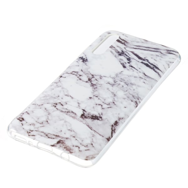 MTK Samsung Galaxy A70 TPU Marmor - Style H Svart