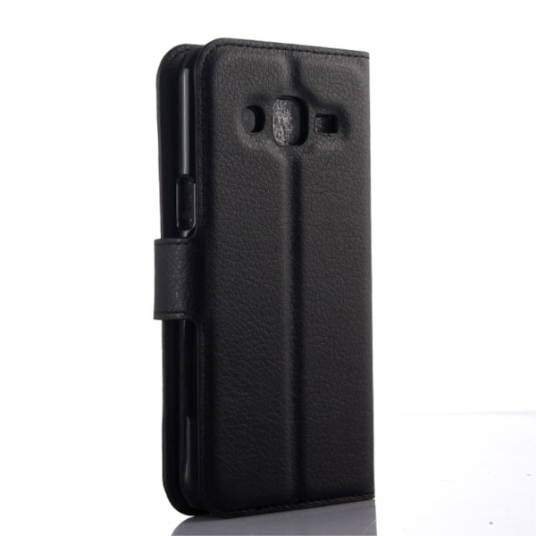 Samsung Galaxy J3 (2016) Plånboksfodral Svart Svart