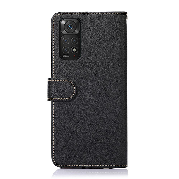 KHAZNEH Xiaomi Redmi Note 11 / Note 11S Plånboksfodral - Svart Svart