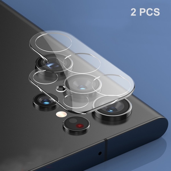 2-Pack ENKAY Kamera Lins Skydd till Samsung Galaxy S24 Ultra Transparent