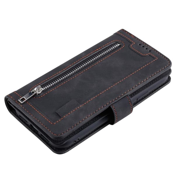Telefonpungcover til Motorola Moto G87 5G / G67 5G / G77 5G Black