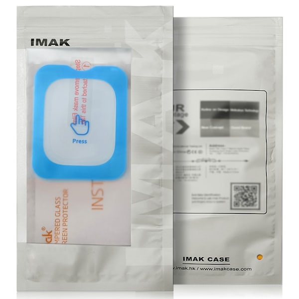 IMAK Xiaomi Smart Band 9 Active / Redmi Band 3 Karkaistua Lasi Näytönsuoja Asennustyökalulla Transparent