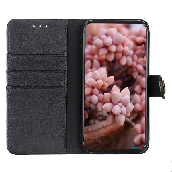 KHAZNEH Xiaomi Redmi 13C Lommebokveske Deksel Skall Black