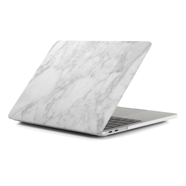 MacBook Air 13.3 A1932 (2018) + Retina-modellen Skal - Marmor Lj grå