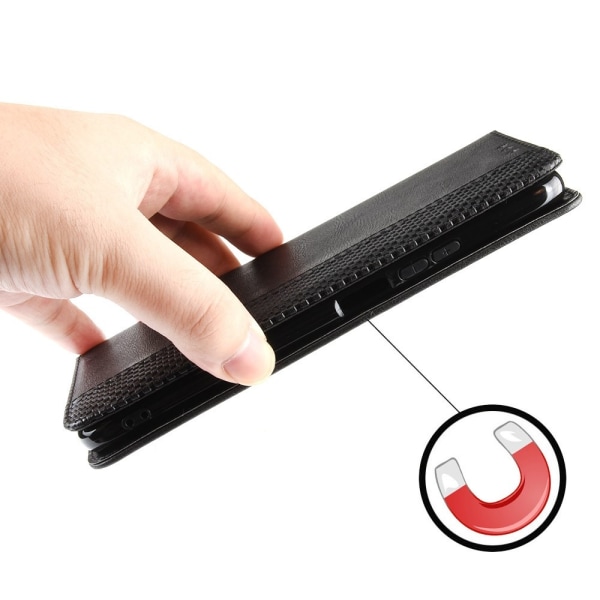 Wallet Stand Flip-telefonetui til Google Pixel 8 Pro - Sort Black