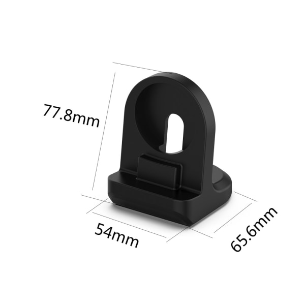 Stativ for lader Honor Watch GS4 / GS3 / Watch 4 Black