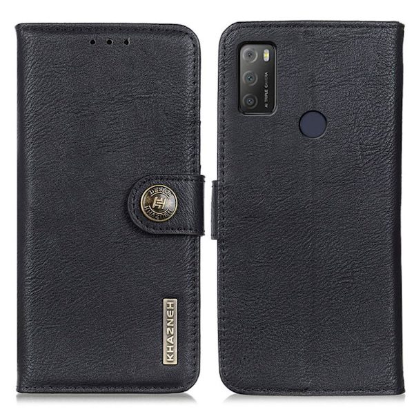 KHAZNEH Alcatel 1S (2021)/3L (2021) Plånboksfodral Svart