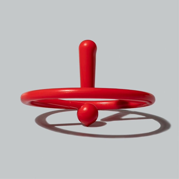 2 - Pack Fidget Toy Spin roterende gyrodekompresjon Tilfeldig farge Multicolor
