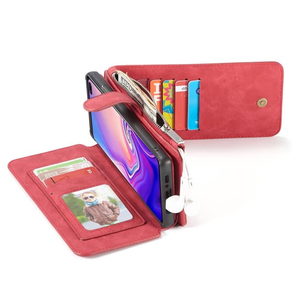 Samsung Galaxy S10+ CASEME 2 - in - 1 Detachable - Punainen Red