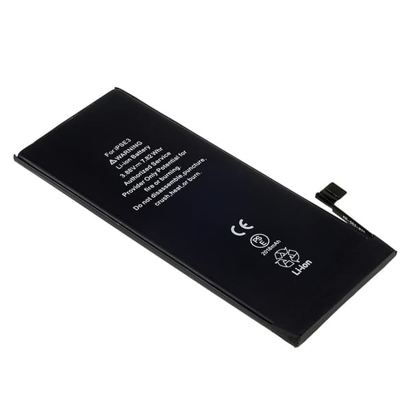 Reservedel for iPhone SE (2022) 3.88V 2018mAh Li-ion batteri Black