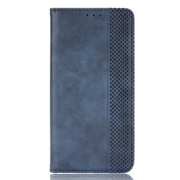 Google Pixel 7a Stativ Telefonveske Full Beskyttelse Lommebok Deksel - Blå Blue