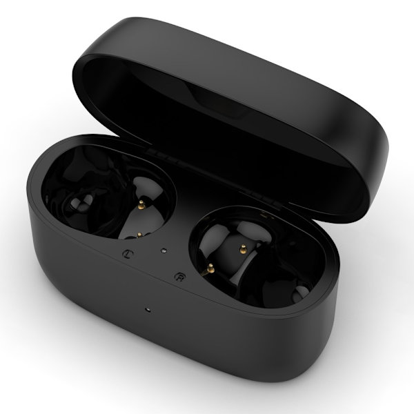 Docka för Jabra Elite 85t Earbuds Laddningsfack Laddningskabel Svart