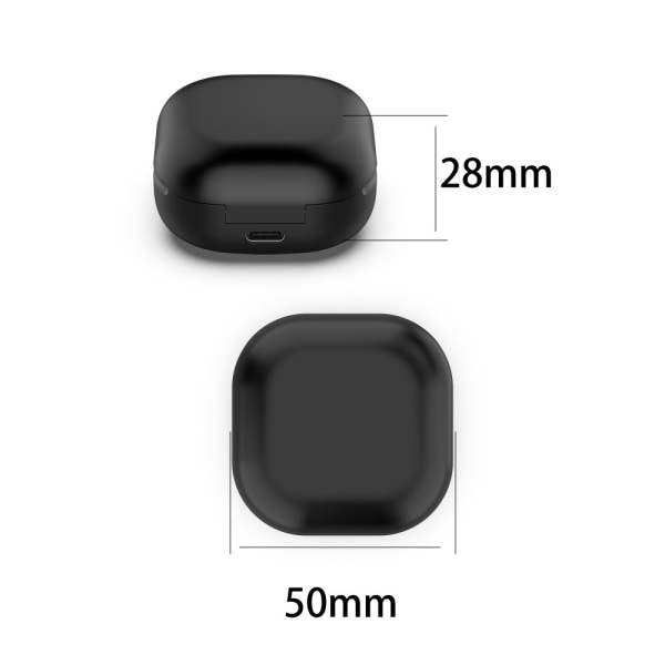 Samsung Galaxy Buds Live -kuulokkeiden latauskotelo ja latauskaapeli Black