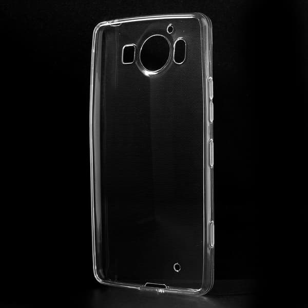 Microsoft Lumia 950 mykt termoplastisk polyuretan geldeksel Transparent