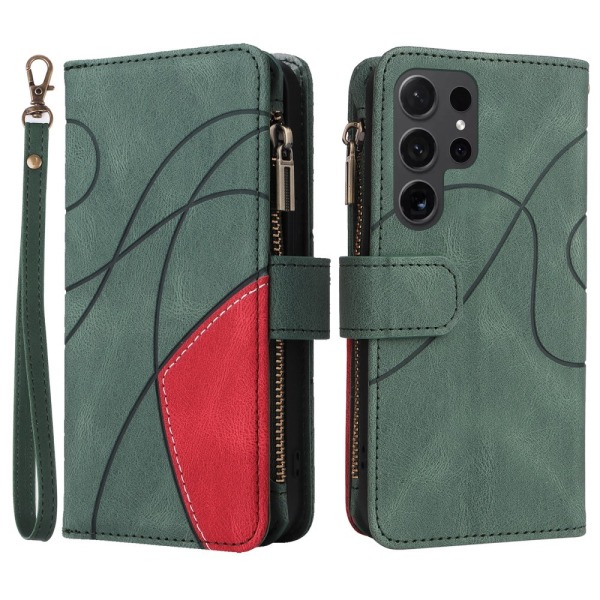 KS Plånboksfodral till Samsung Galaxy S24 Ultra - Grön Grön