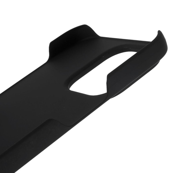 Rubberized Hard PC Case Protective Shell for iPhone 14 Pro Max - Black Black