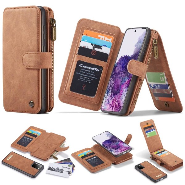 Samsung Galaxy S20 Plus CASEME 2-in-1 Detachable - Brown Brown