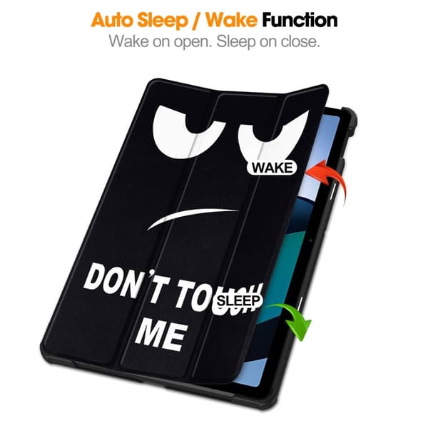 Xiaomi Redmi Pad SE Stativ Slim Fit Deksel Sleep / Wake - Don't Touch Multicolor
