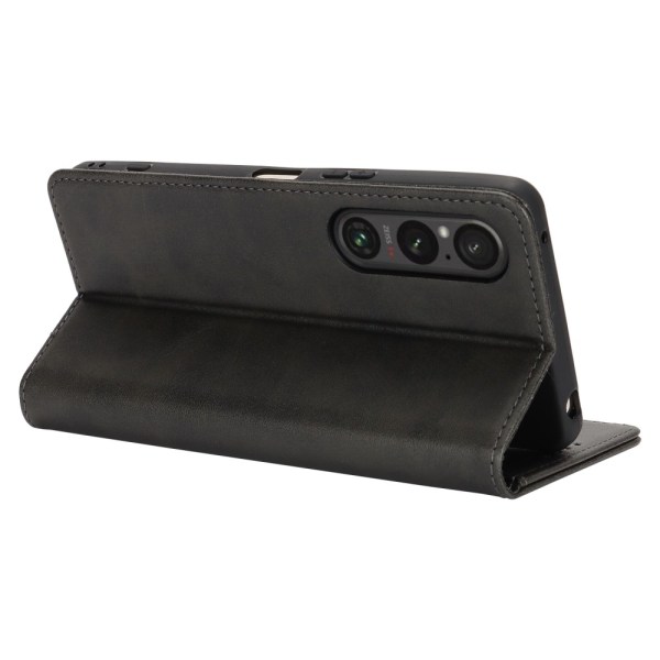 For Sony Xperia 1 VI Cover Wallet - Black Black