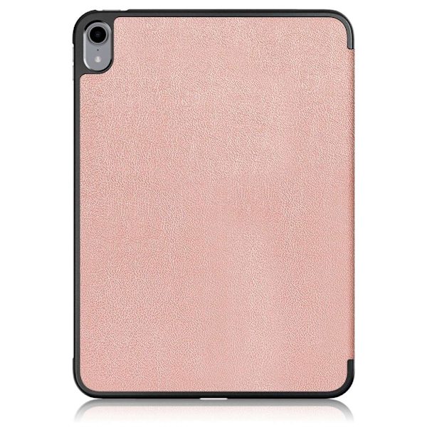 Apple iPad 10.9 2022 Slim fit tri-fold fodral - Rose Gold Rosa guld