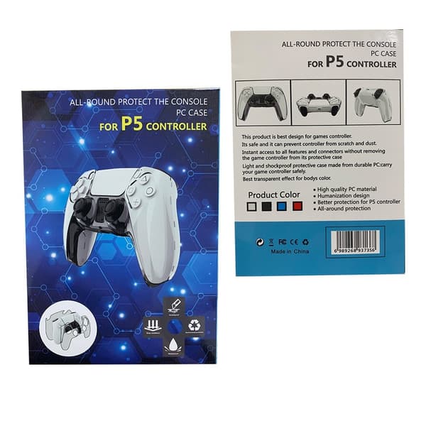 PC - cover til PS5 Game Controller Ultratyndt beskyttelsescover Transparent