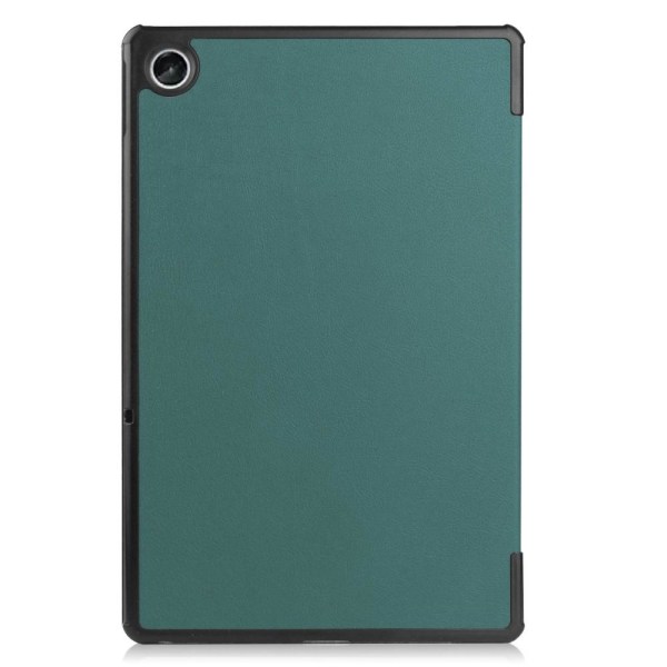 For Lenovo Tab M10 Plus (Gen 3)  Trifold Stand Cover - Green Green