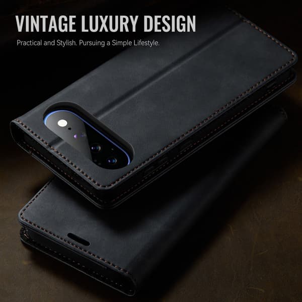 CASEME Lommebokdeksel til Google Pixel 11 Pro XL Black