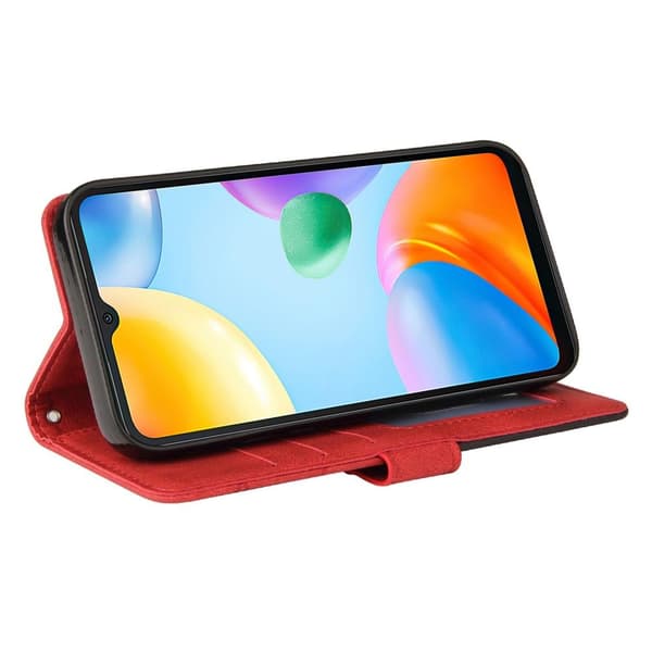 Til Xiaomi Redmi 10C KT - serie - 1 dobbeltfarve Red