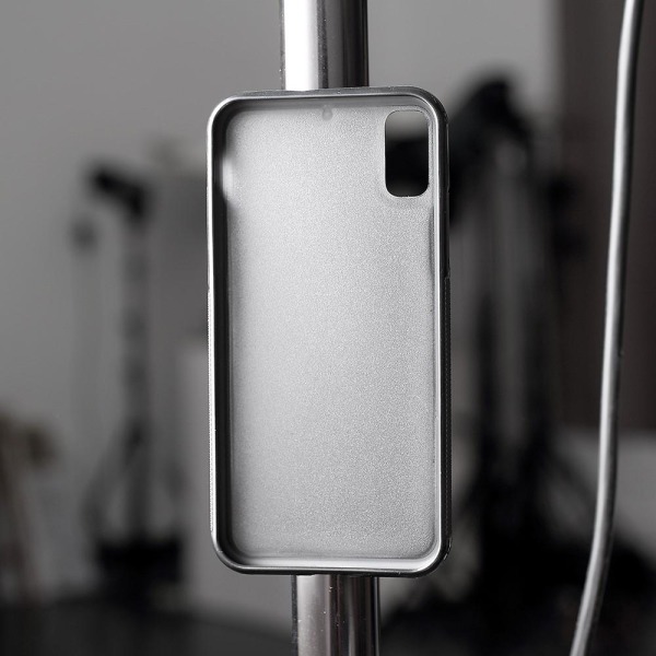 iPhone X/XS Magic Sticks Anti-Gravity Selfie Cover - Sort Black