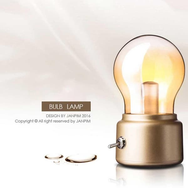 Ultralys LED magnetisk bevægelsessensor lys Gold