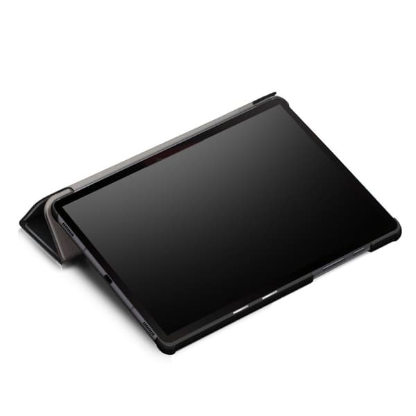 Tri - fold Stand Suojakuori - Samsung Galaxy Tab S6 - Musta Black
