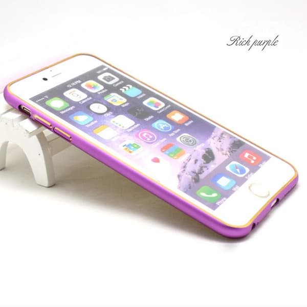 Aluminiumbumper för iPhone 6 Plus 5,5" Svart