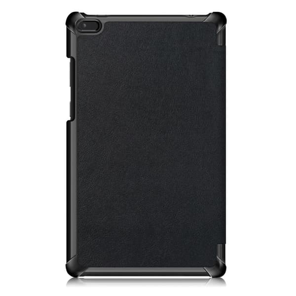 Tri - fold Stand Kansi - Lenovo Tab E8 - Musta Black