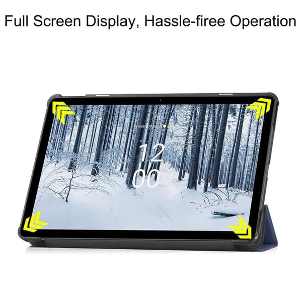 Nokia T21 Tri - fold Stand Wake/Sleep Cover Tablet - etui - Blå Blue