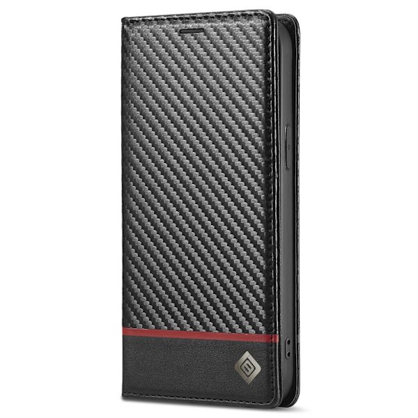LC.IMEEKE Pung Taske til iPhone 15 Plus - Sort Black