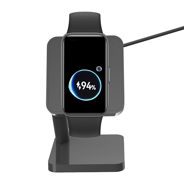 Opladerstativ til Huawei Band 8/Band 8 NFC-opladningsdock Black