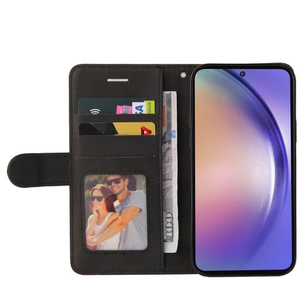 KT Lommebok - deksel til Samsung Galaxy A55 - Svart Black