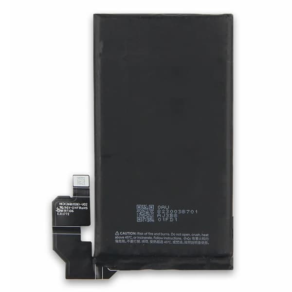 Batteri til Google Pixel 8 Pro 3,89V 4950mAh Li-Polymer-batteri Enhedskode: GUKD8 Black