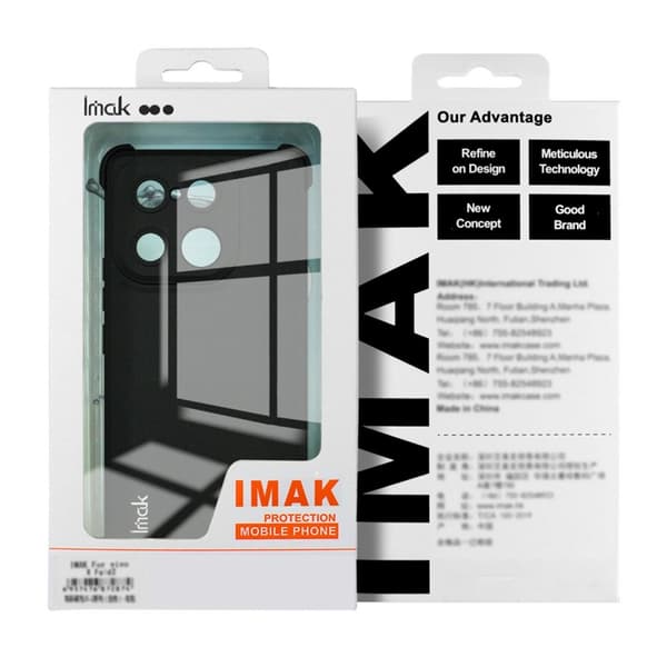 IMAK Telefondeksel til Realme C83 5G / P4 Lite 5G / C100 5G Black