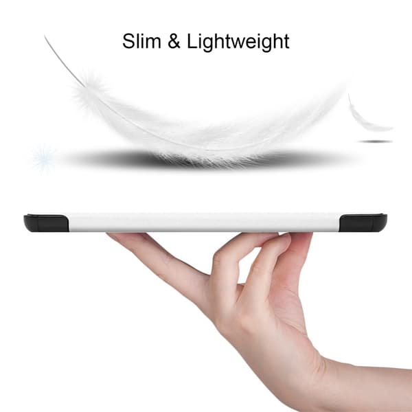 För Samsung Galaxy Tab S10 Lite / S10 FE / S9 FE Fodral med Stativ - Vit Vit