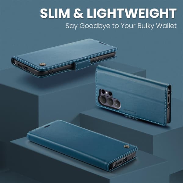 CASEME Plånboksfodral Samsung Galaxy S26 Ultra - Blå blå