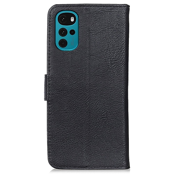 KHAZNEH Lompakkoteline Motorola Moto G22/Moto E32s 4G Black