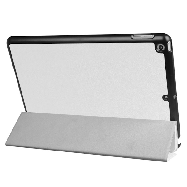 iPad 9.7" (2017/ 2018) Slim Fit Trifoldbart deksel - Hvit White