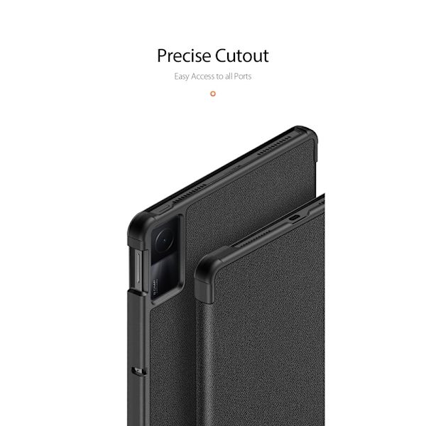 DUX DUCIS Trifoldet stativ til Xiaomi Redmi Pad SE - Sort Black