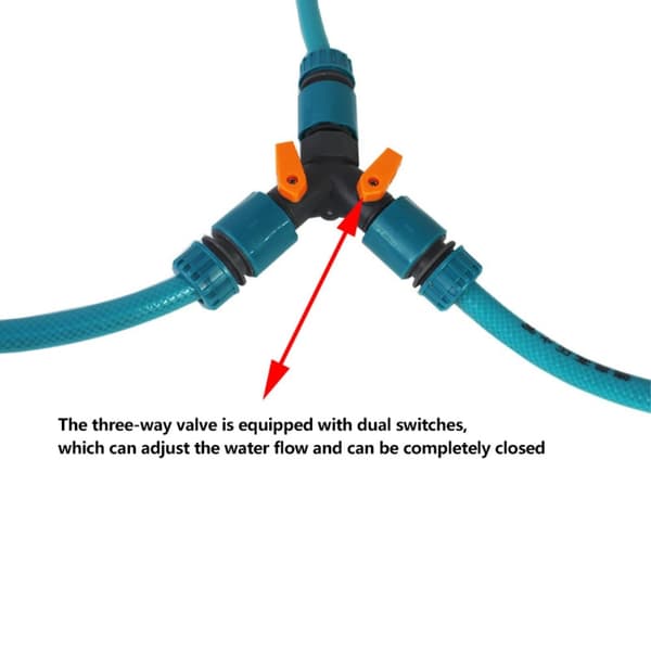 Vandhane Ventilafbryder vandudskiller Adapter lynkobling Orange