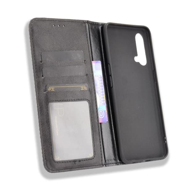 Wallet Stand Flip - telefontaske til OnePlus Nord CE 5G - Sort Black
